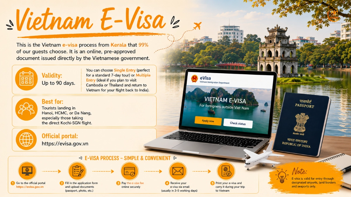 Vietnam Visa & Entry Requirements For Travellers From Kerala 2 vietnam evisa for kerala travelers