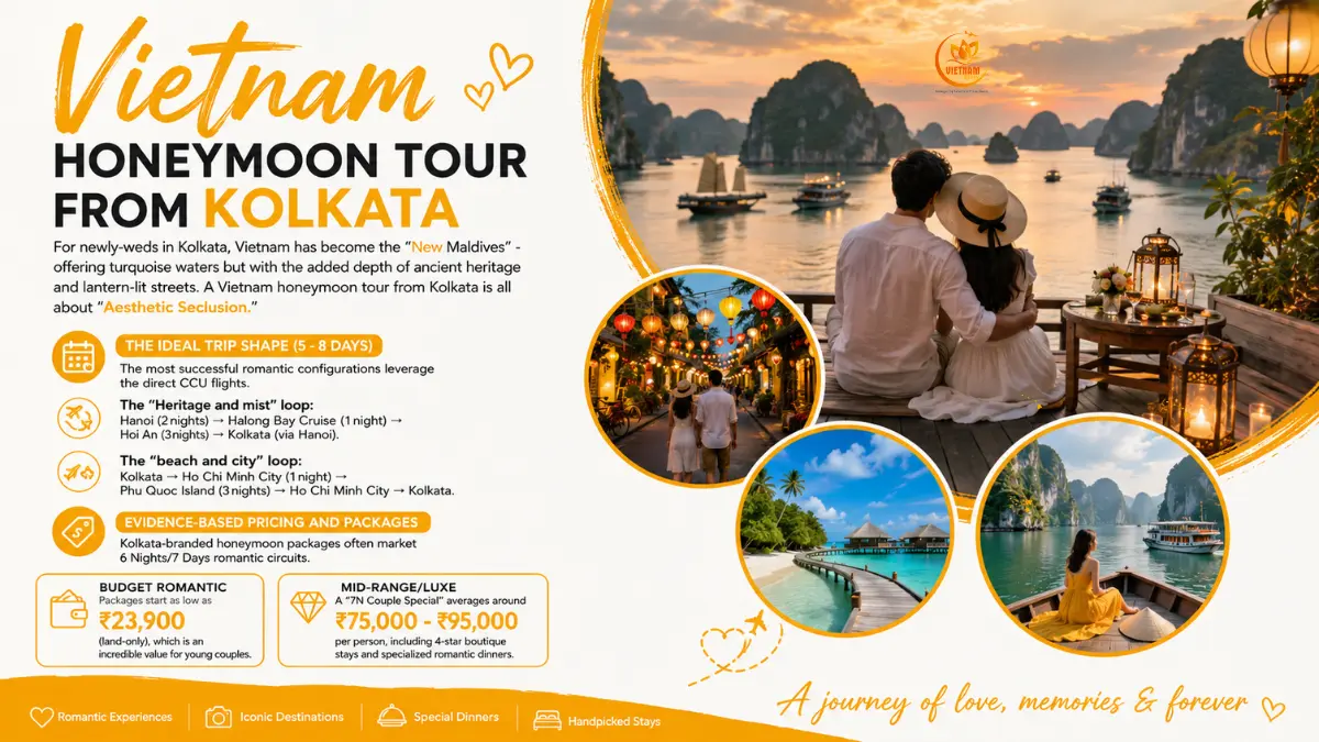 Best Vietnam Tour Packages From Kolkata By Traveller Type: The Definitive Guide 2 vietnam honeymoon tour from kolkata