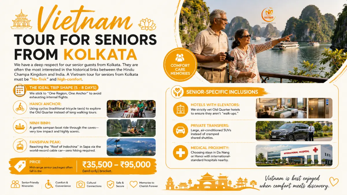 Best Vietnam Tour Packages From Kolkata By Traveller Type: The Definitive Guide 3 vietnam seniors tour from kolkata