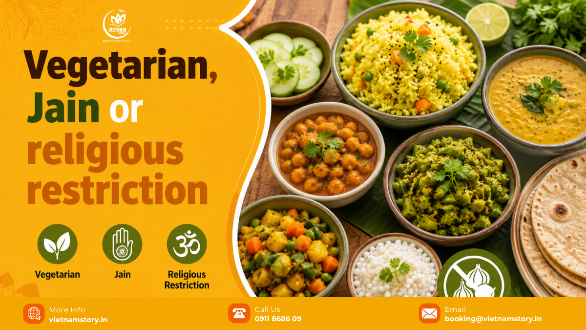 vegetarian jain or religious restriction