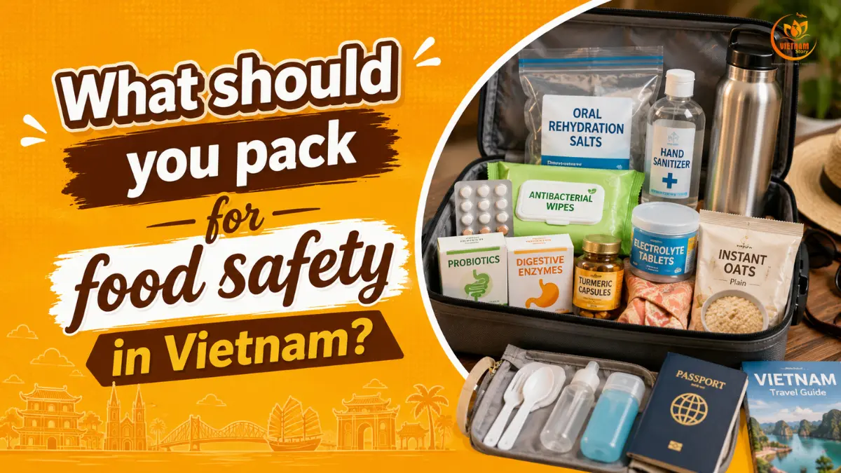what should pack for food safety in vietnam
