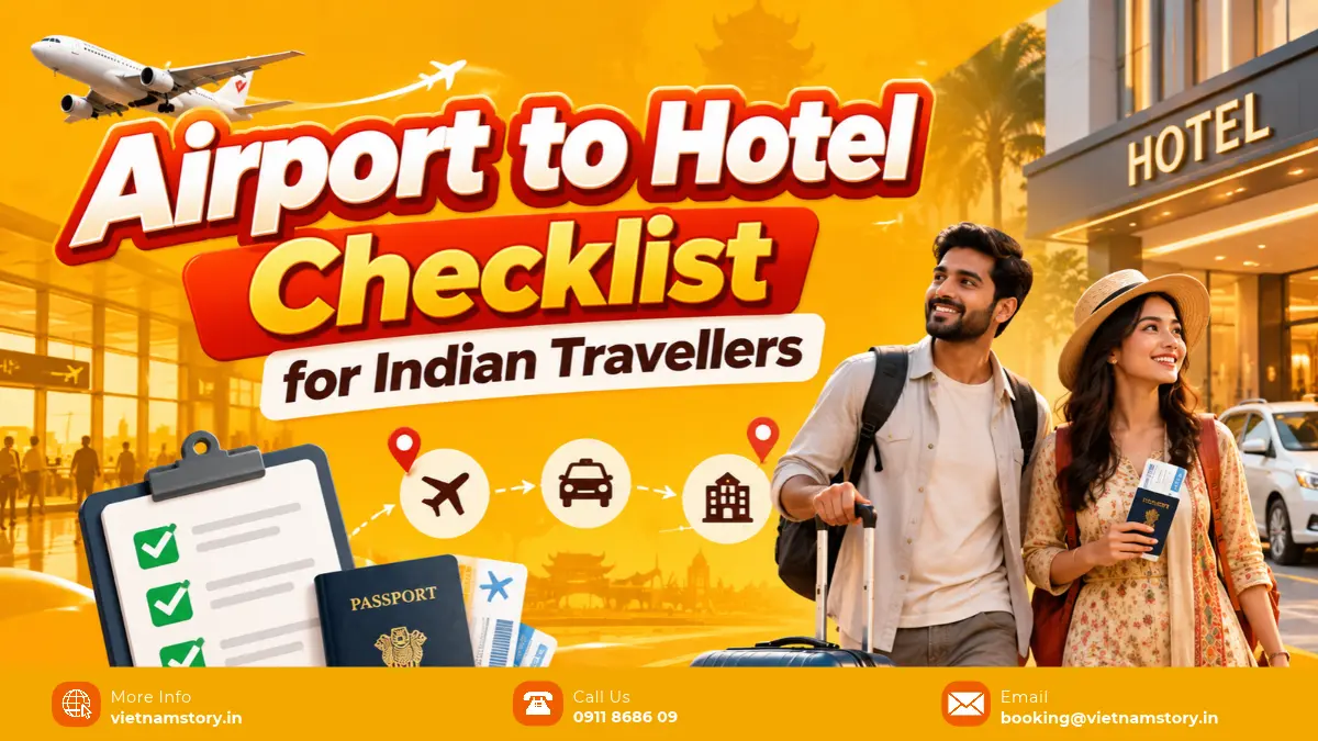 airport to hotel checklist for indian travellers