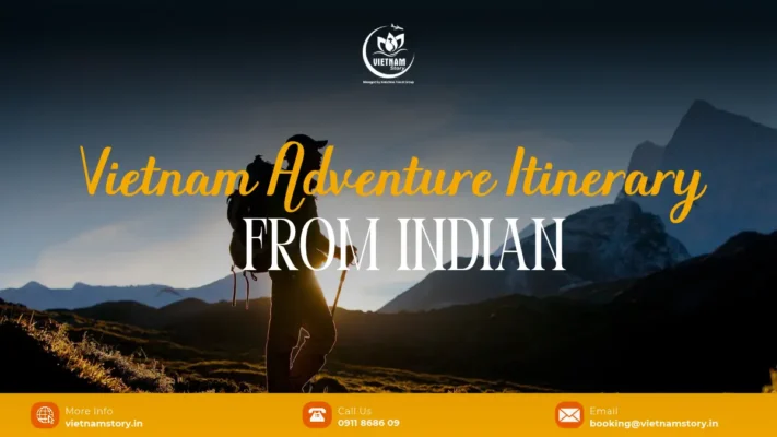 vietnam adventure itinerary from india