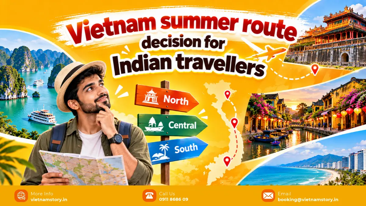 vietnam summer itinerary decision for indian travellers
