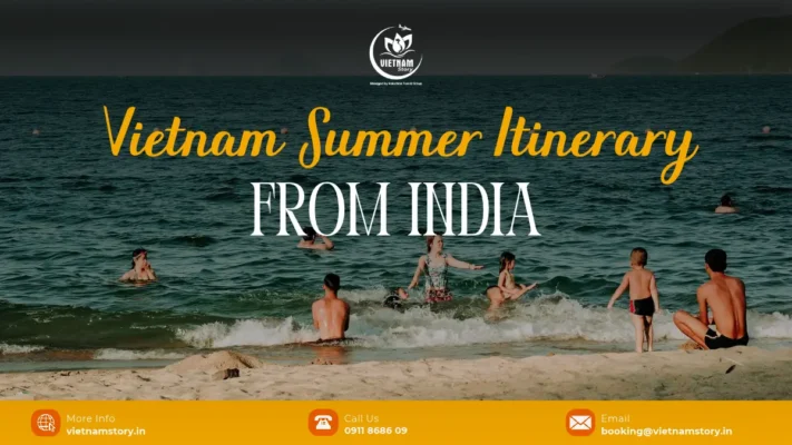 vietnam summer itineray from india