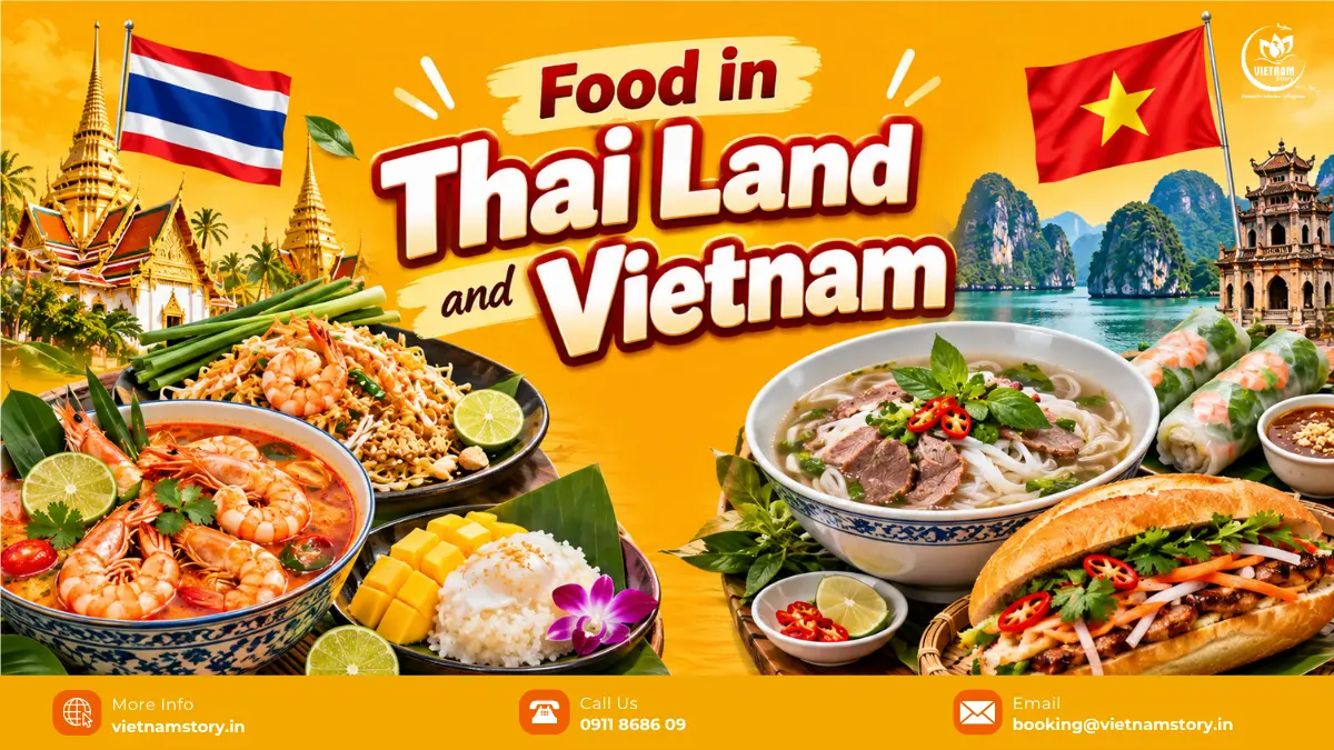 vietnam vs thailand food