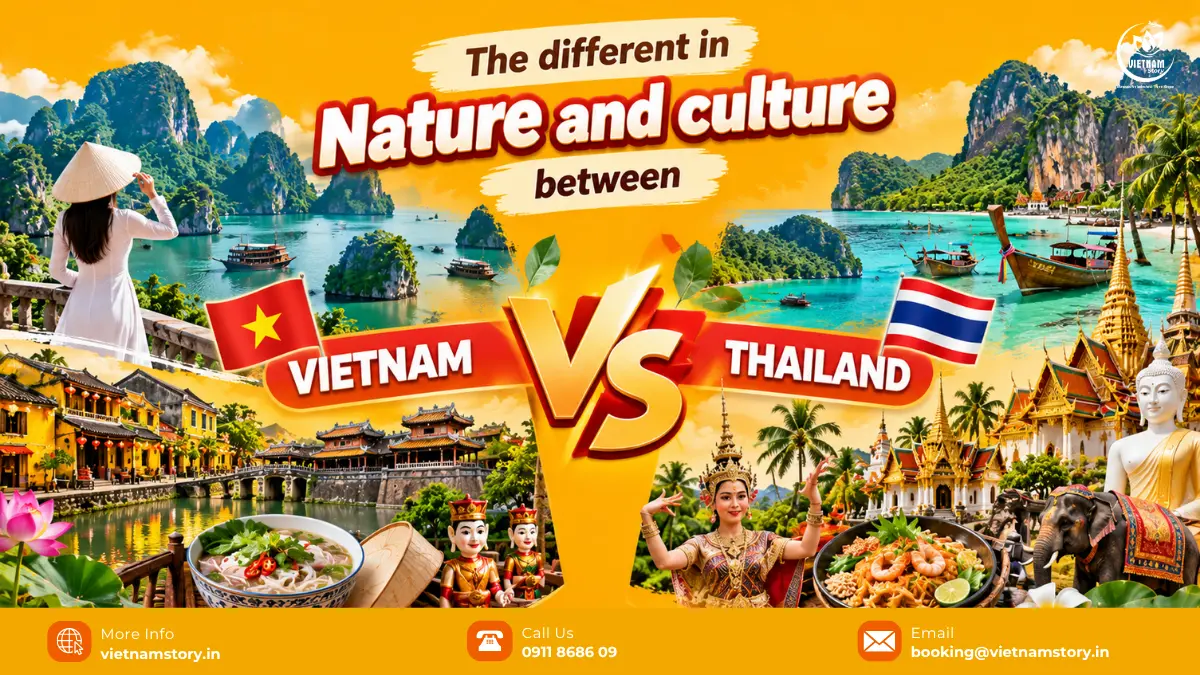 vietnam vs thailand nature and culture