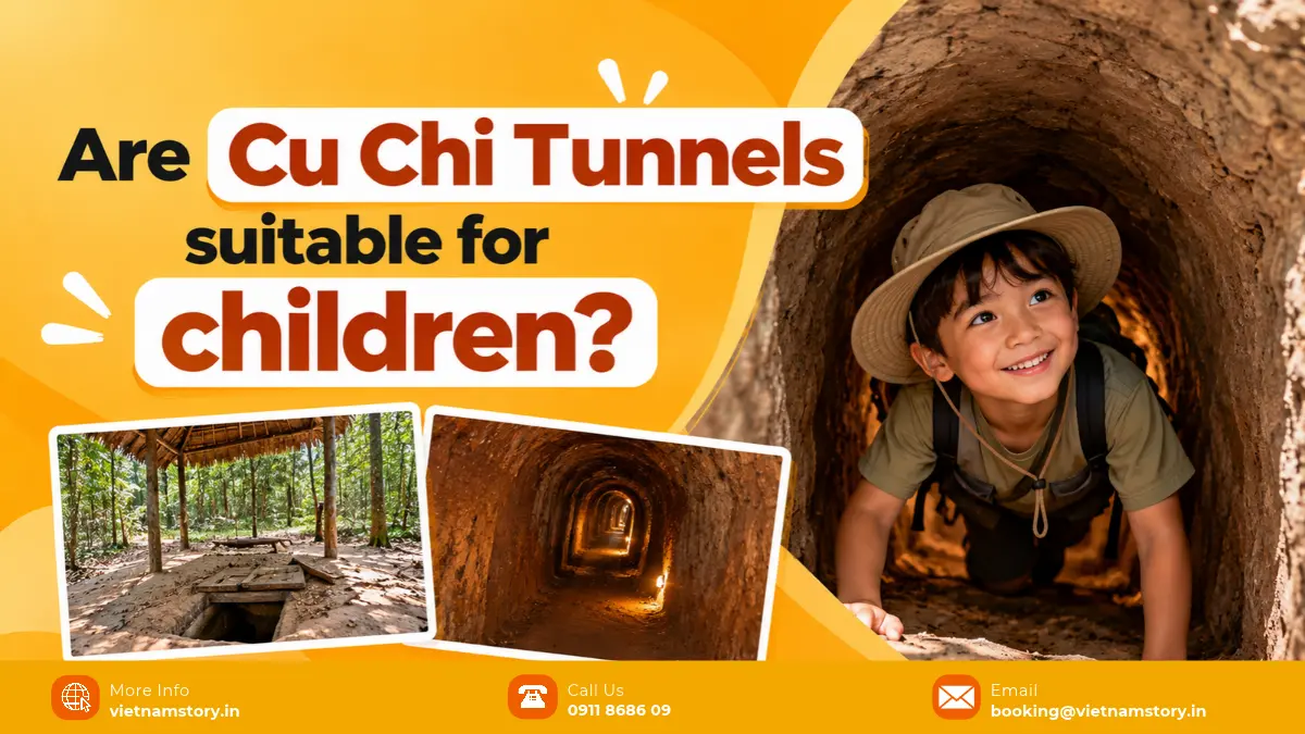 are cu chi tunnels suitable for children