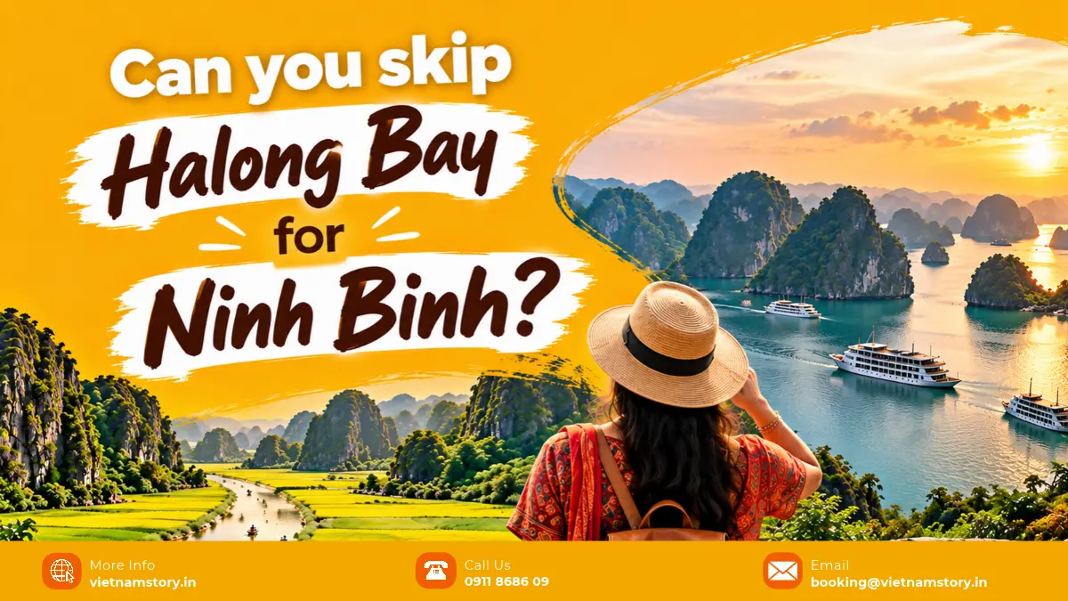 can indian travelers skip halong bay for ninh binh