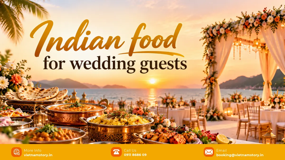 indian food for wedding guests