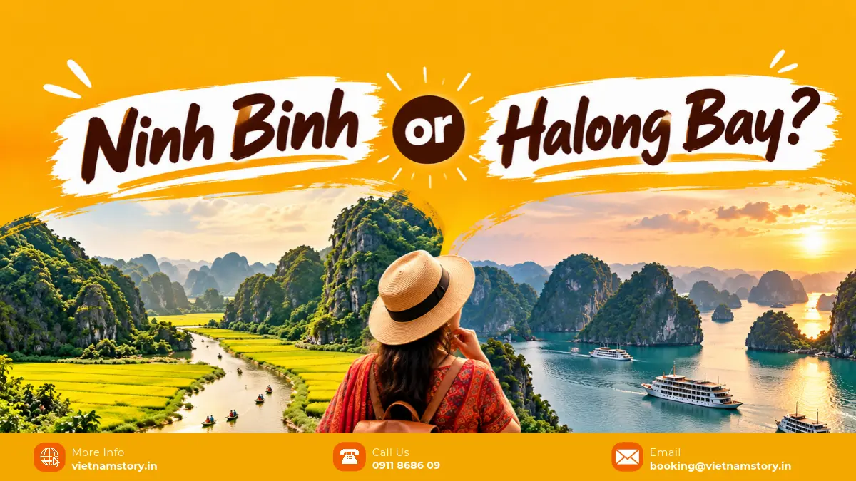 indian travelers should choose ninh binh or halong bay