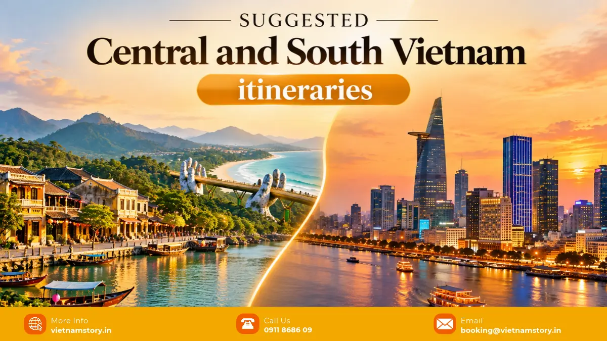 suggeted central and south vietnam itineraries