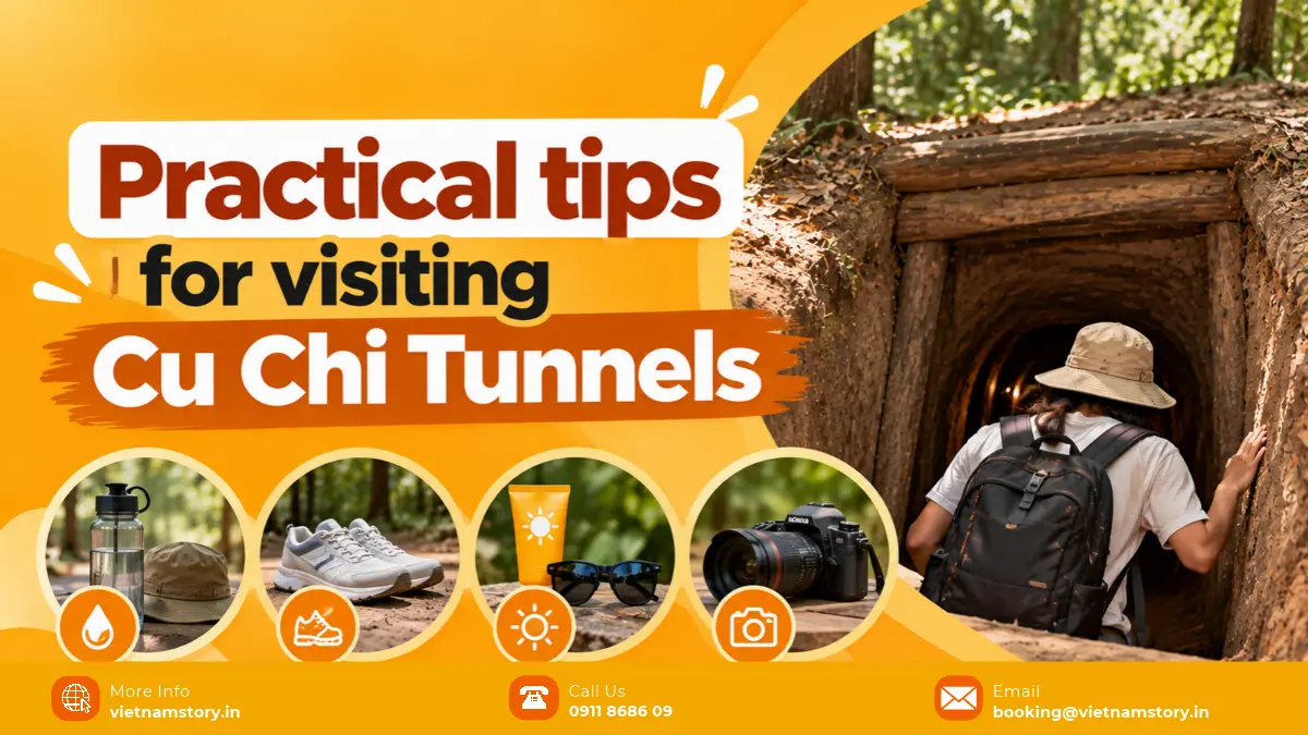 tips for visitng cu chi tunnels